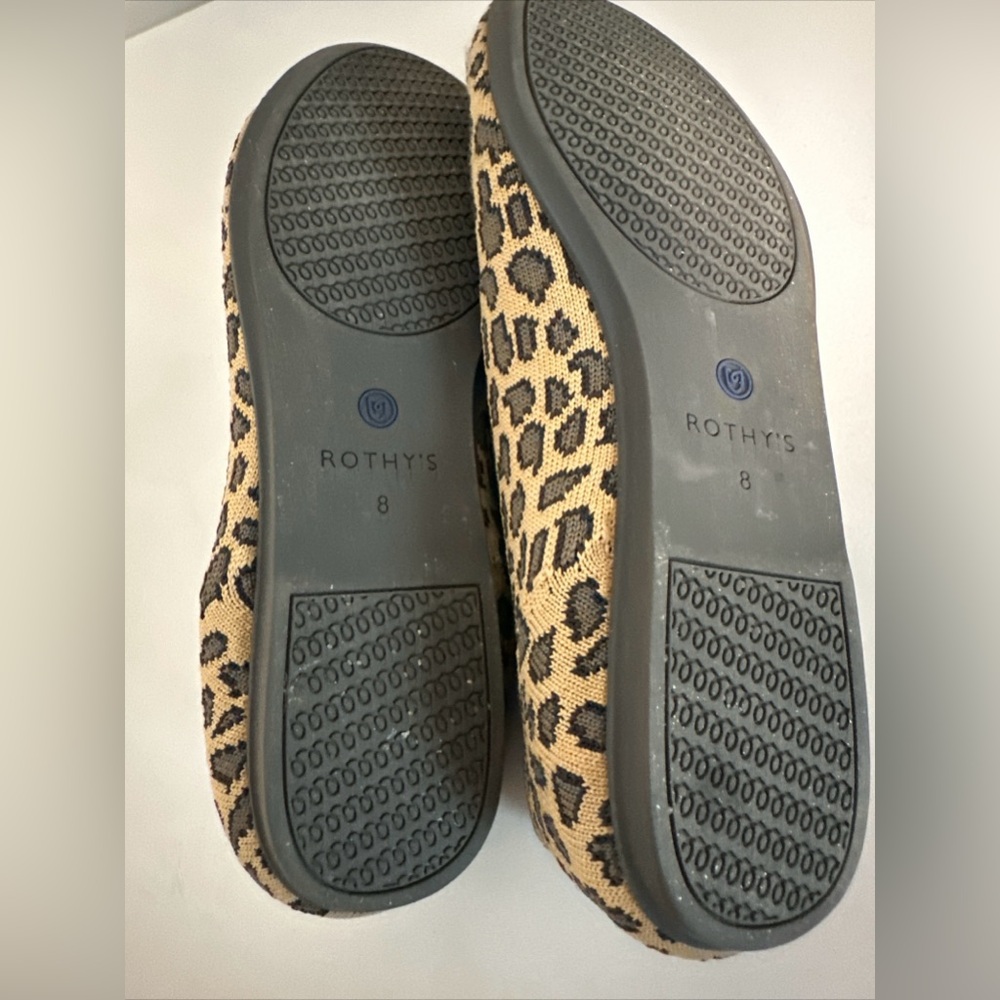 Rothy's Retired Leopard Cheetah Print Ballet Flat… - image 5